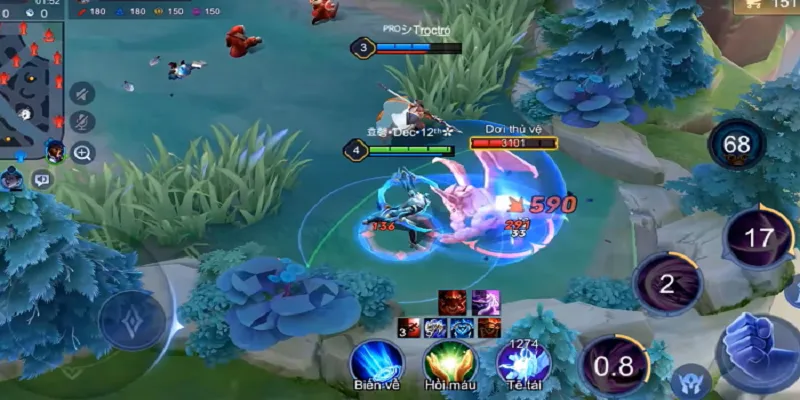 Hệ thống đường và vai trò trong game