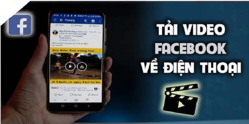 tải video trên Facebook về điện thoại
